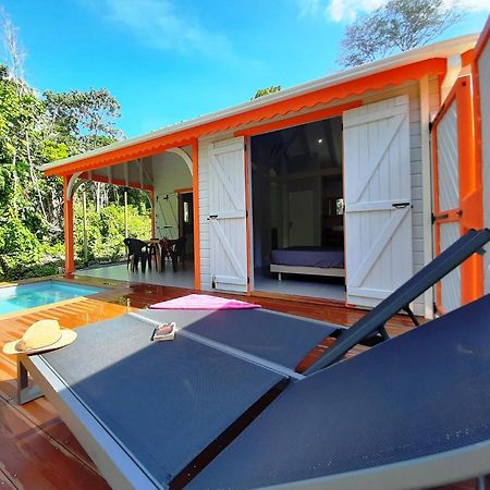 Caraibes Cottages Corail Piscine Privee A 900M De La Plage De Grande Anse Deshaies Bagian luar foto