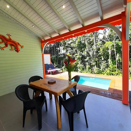 Caraibes Cottages Corail Piscine Privee A 900M De La Plage De Grande Anse Deshaies Bagian luar foto
