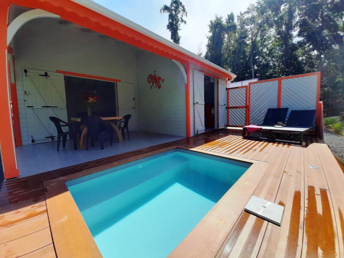 Caraibes Cottages Corail Piscine Privee A 900M De La Plage De Grande Anse Deshaies Bagian luar foto