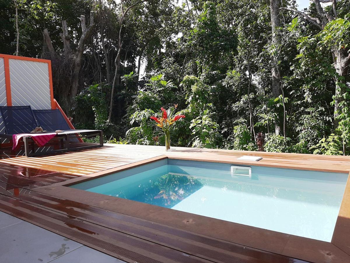 Caraibes Cottages Corail Piscine Privee A 900M De La Plage De Grande Anse Deshaies Bagian luar foto
