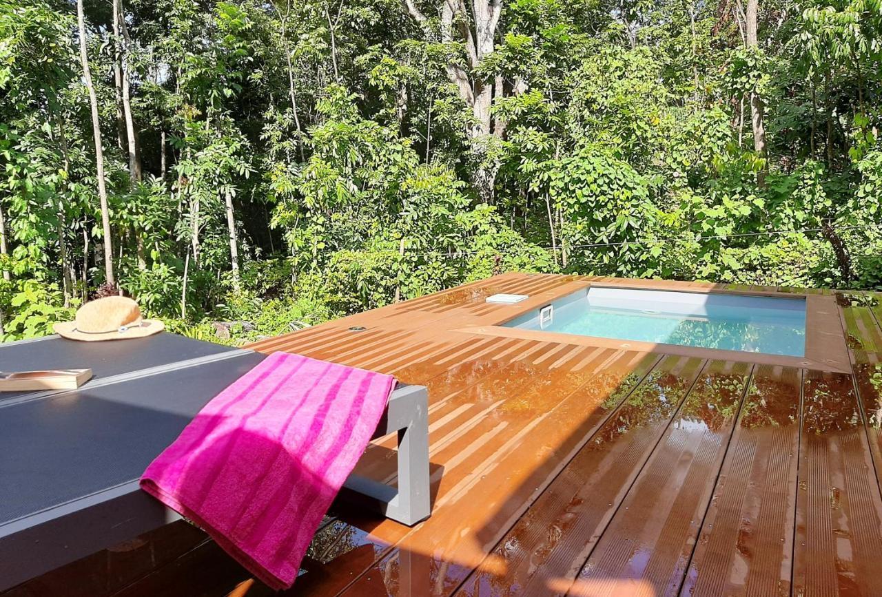Caraibes Cottages Corail Piscine Privee A 900M De La Plage De Grande Anse Deshaies Bagian luar foto