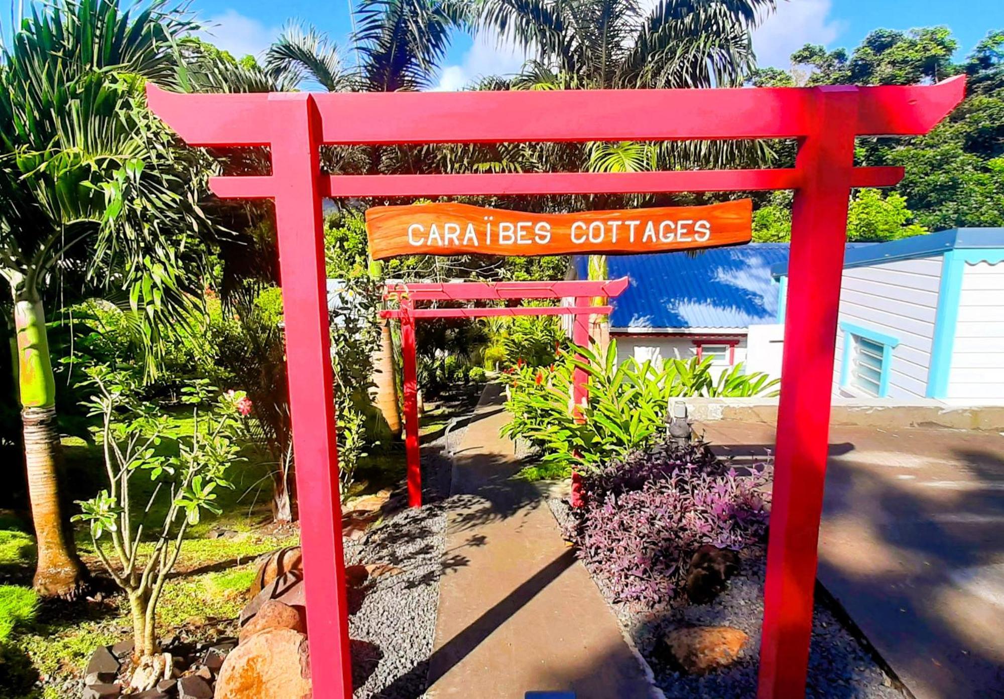 Caraibes Cottages Corail Piscine Privee A 900M De La Plage De Grande Anse Deshaies Bagian luar foto